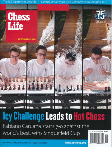 CLEARANCE - Chess Life Magazine - November 2014 Issue
