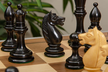 The Botvinnik Flohr Series Luxury Chess Pieces - 4.0
