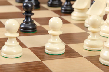 The Polish Series Plastic Chess Pieces - 3.75