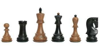 CLEARANCE - The Zagreb Elite Series Chess Pieces - 3.875" King