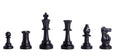 Halloween Deluxe Chess Set Combination - Single Weighted Regulation Pieces | Vinyl Chess Board | Deluxe Bag