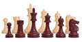 The Reykjavik Series Plastic Chess Pieces - 3.75