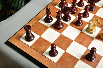 The Savano Series Luxury Wood Chess Set, Box, & Board Combination