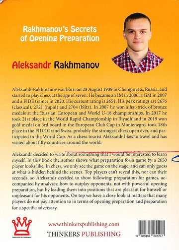 CLEARANCE - Rakhmanov's Secrets of Opening Preparation