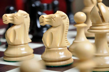 The British Chess Company - Staunton Popular Series Chess Pieces - 4.0
