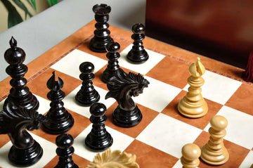 The Savano Series Luxury Wood Chess Set, Box, & Board Combination