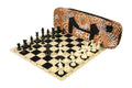Deluxe Chess Set Combination and Single Weighted Regulation Pieces | Silicone Chess Board | Deluxe Bag