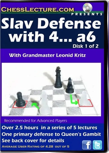 E-DVD Slav Defense with 4... a6 - Chess Lecture - Volume 39