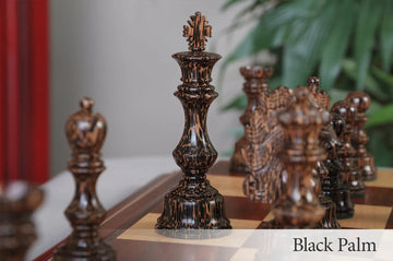 The Exotique Collection® - The Treviso Series Luxury Chess Pieces - 4.4