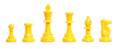 4 Player Chess Set Combination - Triple Weighted Regulation Colored Chess Pieces & 4 Player Vinyl Chess Board