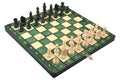 The Green Magnetic Chess Set