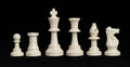 Single Weighted Regulation Plastic Chess Pieces - 3.75