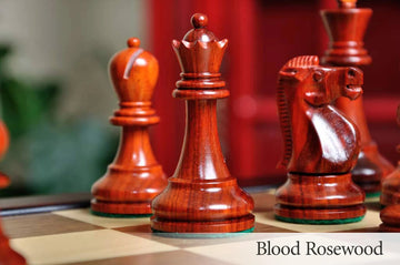 LIBRARY Reykjavik Series Chess Pieces - 3.25