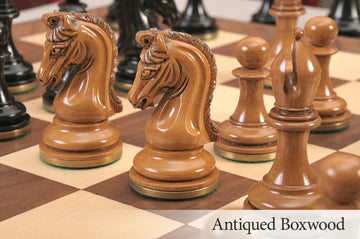 The Imperial Collector Series Luxury Chess Pieces with Brass Weighting - 4.4