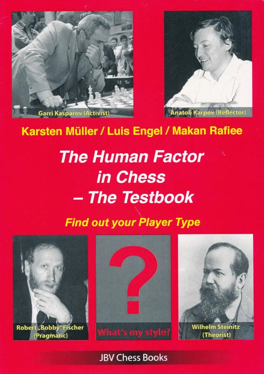 The Human Factor in Chess - The Testbook – US Chess Sales