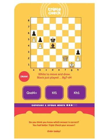 Triple Check Defense & Draws Deck (Cards Only)