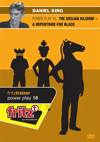 CLEARANCE - POWER PLAY - The Sicilian Najdorf - A Repertoire for Black - Daniel King - VOLUME 18