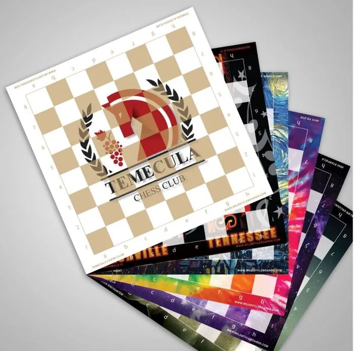 Custom Printed Chess Boards