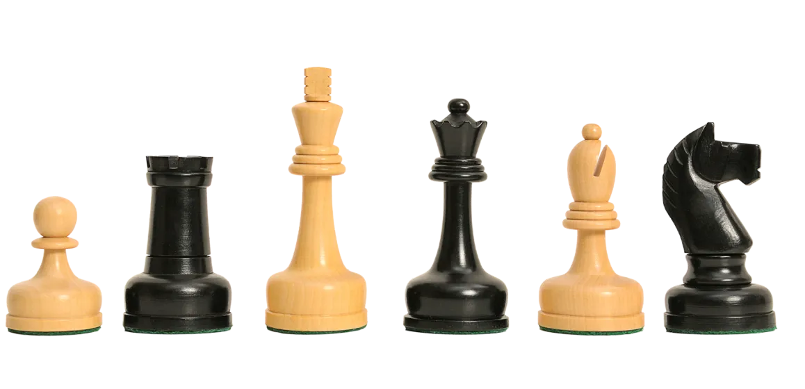 CLEARANCE - The Tahl II Series Chess Pieces - 3.875" King