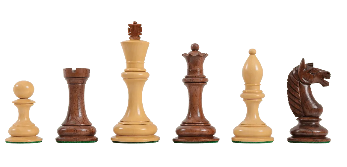 The Camaratta Collection - The Botvinnik Flohr Series Chess Pieces - 4.0" King