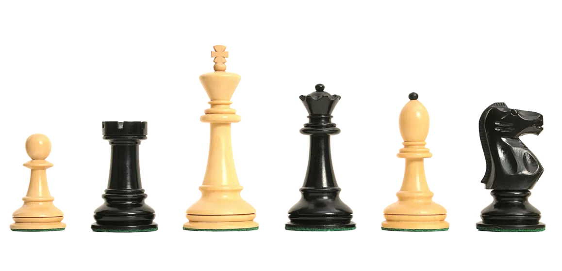 CLEARANCE - The 1972 Skopje Olympiad II Reproduction Series Chess Pieces - 4.4" King