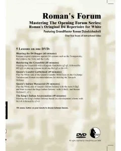 ROMAN'S LAB - VOLUME 35 - Mastering The Opening Forum Series - Romans Original d4 Repertoire for White