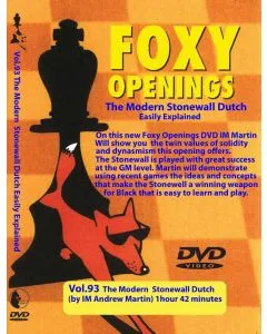 E-DVD FOXY OPENINGS - VOLUME 93 - The Modern Stonewall Dutch