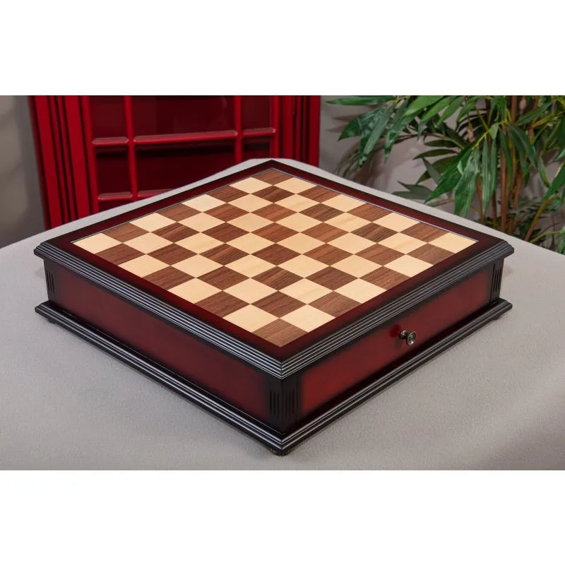 Straight Up Chess Board - Walnut Maple