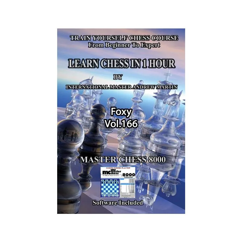 Foxy Chess DVD 166 - Learn Chess In 1 Hour - IM Andrew Martin