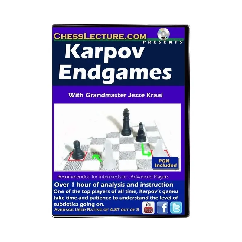 E-DVD - Karpov Endgames - Chess Lecture - Volume 96