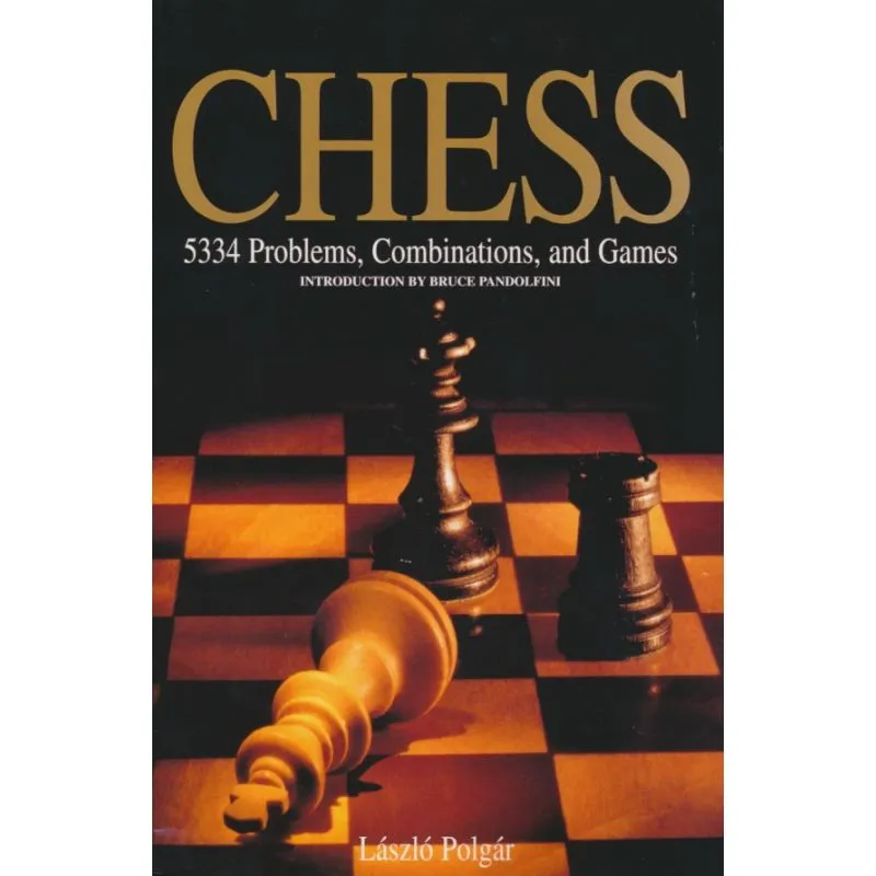 チェス 問題集: 5334「Chess : 5334 Problems」1995 Chess 5334 Problems Combinations & Games by Laszlo Polgar