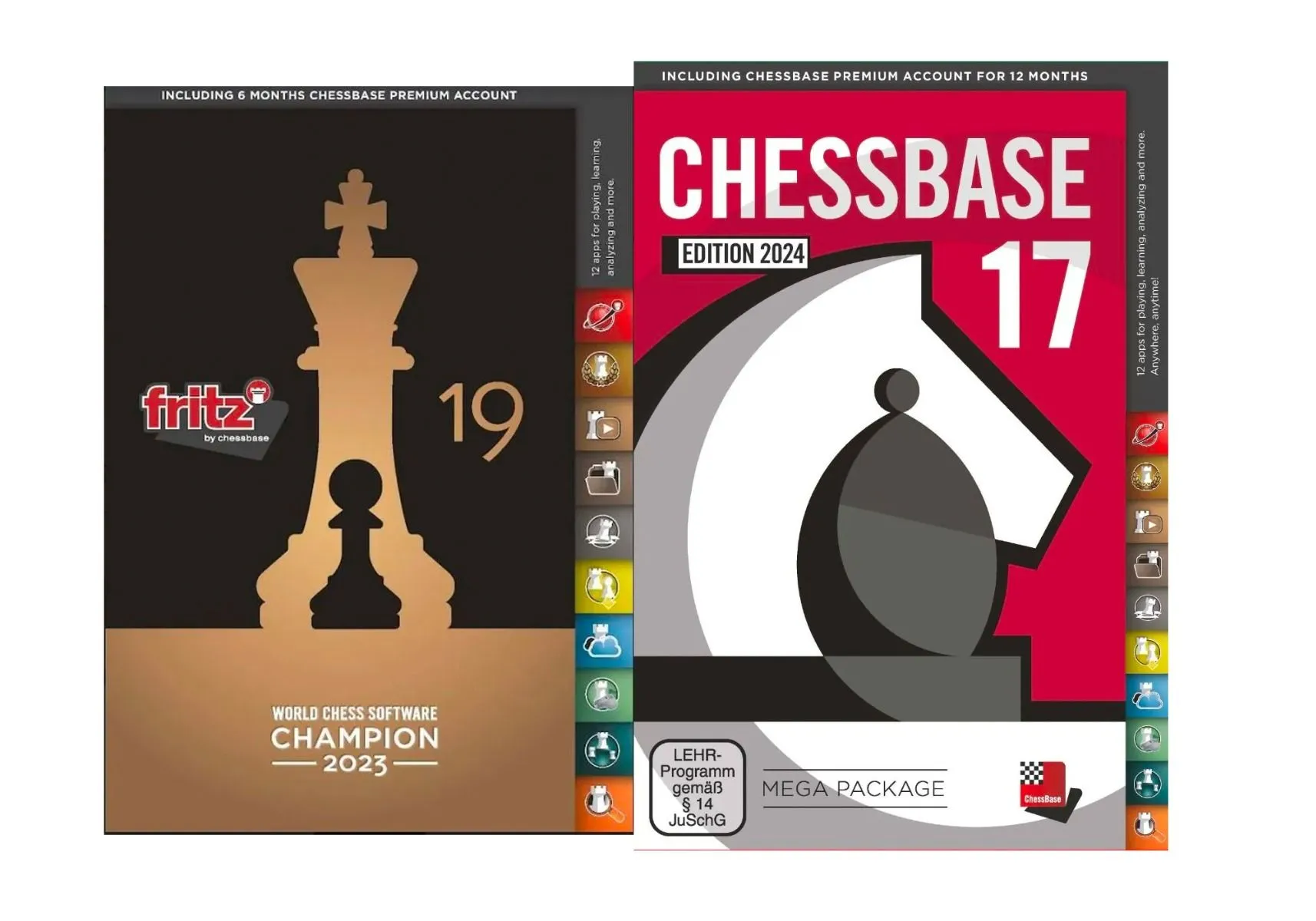 Kit Xadrez  Fritz 18, Chessbase 17, Mega Db 2023 +stockfish