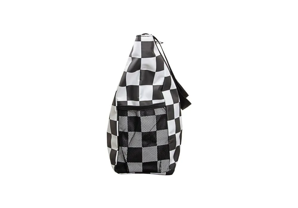 Large Tote Bag - Checkered Large Tote Bag - Checkered