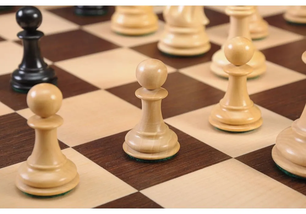★Bach2018★ The King of Classics 75枚 Artistic Champion Series chess set Boxwood & Ebonized 3.75