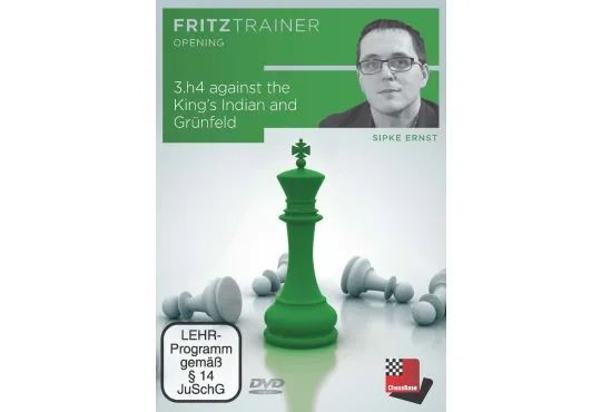CLEARANCE - 3.h4 against the King's Indian and Grunfeld - GM Sipke Ernst
