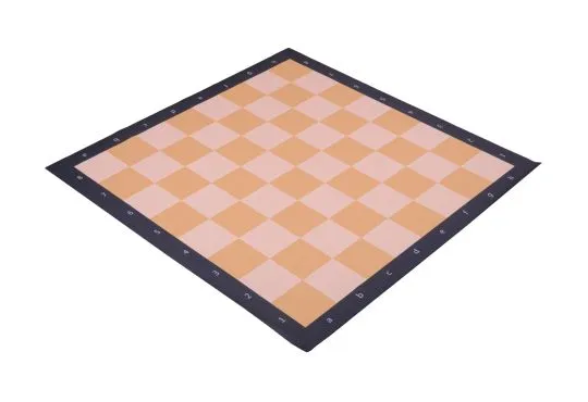 Tan - Full Color Thin Mousepad Chess Board