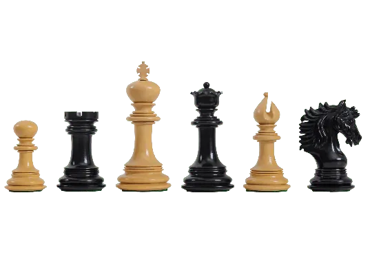 The Bolzano Series Artisan Chess Pieces - 4.3" King