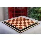  Signature Contemporary Chess Board - VASTICOLA BURL  / BIRD'S EYE MAPLE - 2.5" Squares