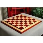 Signature Contemporary III Luxury Chess board - COCOBOLO / BIRD'S EYE MAPLE - 2.5" Squares
