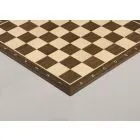 Smoked Oak and Maple Wooden Tournament Chess Board