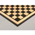 Signature Contemporary VI Luxury Chess board - MACASSAR EBONY / BIRD'S EYE MAPLE - 2.5" Squares