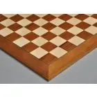 Teak and Bird's Eye Maple Standard Traditional Chess Board
