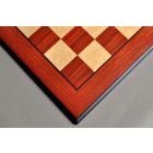 Coral Ash and Bird's Eye Maple Standard Traditional Chess Board