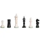 The Worthington Luxury Bone Chess Pieces - 4.0" King