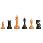 The 1850 Morphy Vintage Series Luxury Chess Pieces - 4.4" King