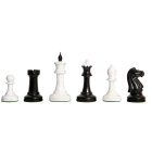 The Circa 1940 Soviet Club Series Chess Pieces - 4.0" King