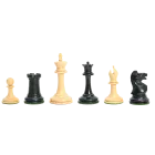 The Library Collection - The Anderssen Dropjaw Series Luxury Chess Pieces - 3'' King