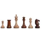 The Challenger Series Luxury Chess Pieces - 4.4" King - Rosewood