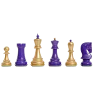 CLEARANCE - The Zagreb '59 Series Chess Pieces - 3.875" King - LACQUERED