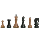 CLEARANCE - The Zagreb Elite Series Chess Pieces - 3.875" King